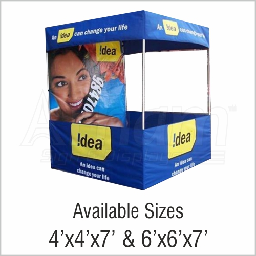 Table Top Roll Up Standee